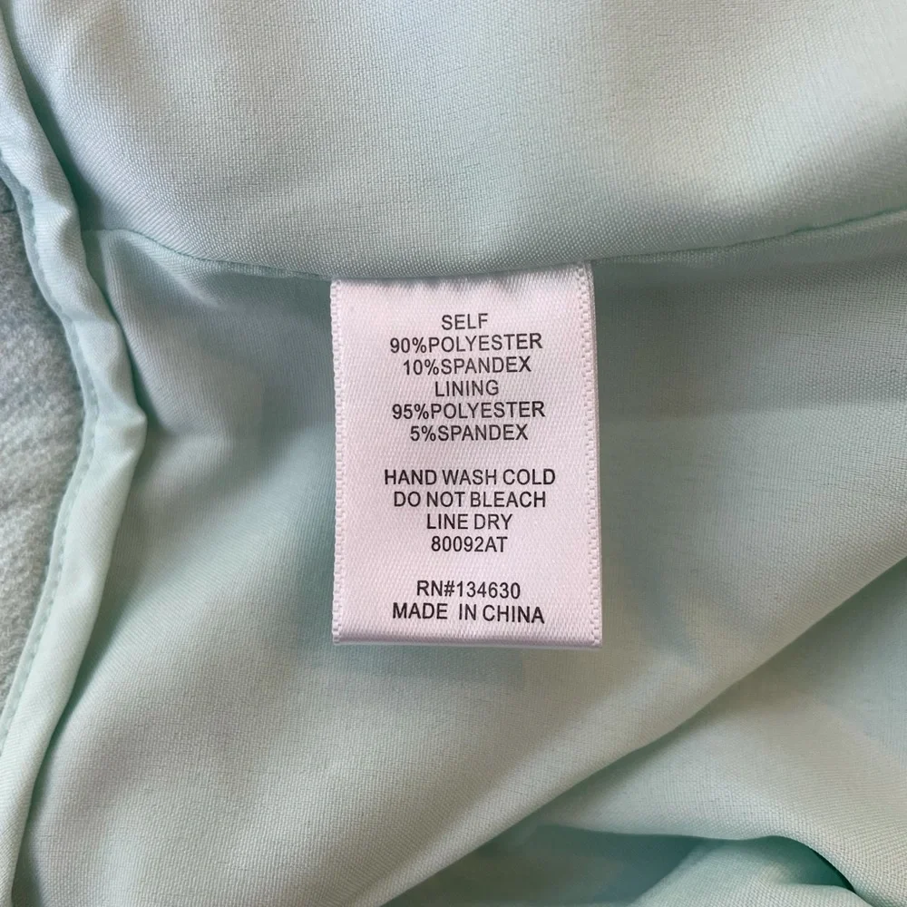 Anthropologie Mint Peplum Skirt NWT SZ M - Picture 5 of 5